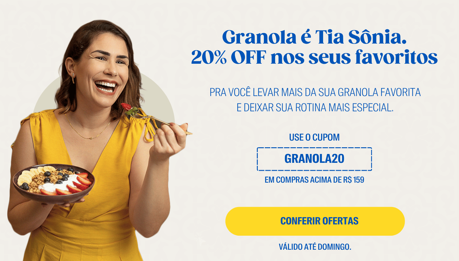 Ofertas Tia Sônia com benefícios especiais no site