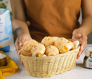 Receita com Tapioca em Pó Tia Sônia